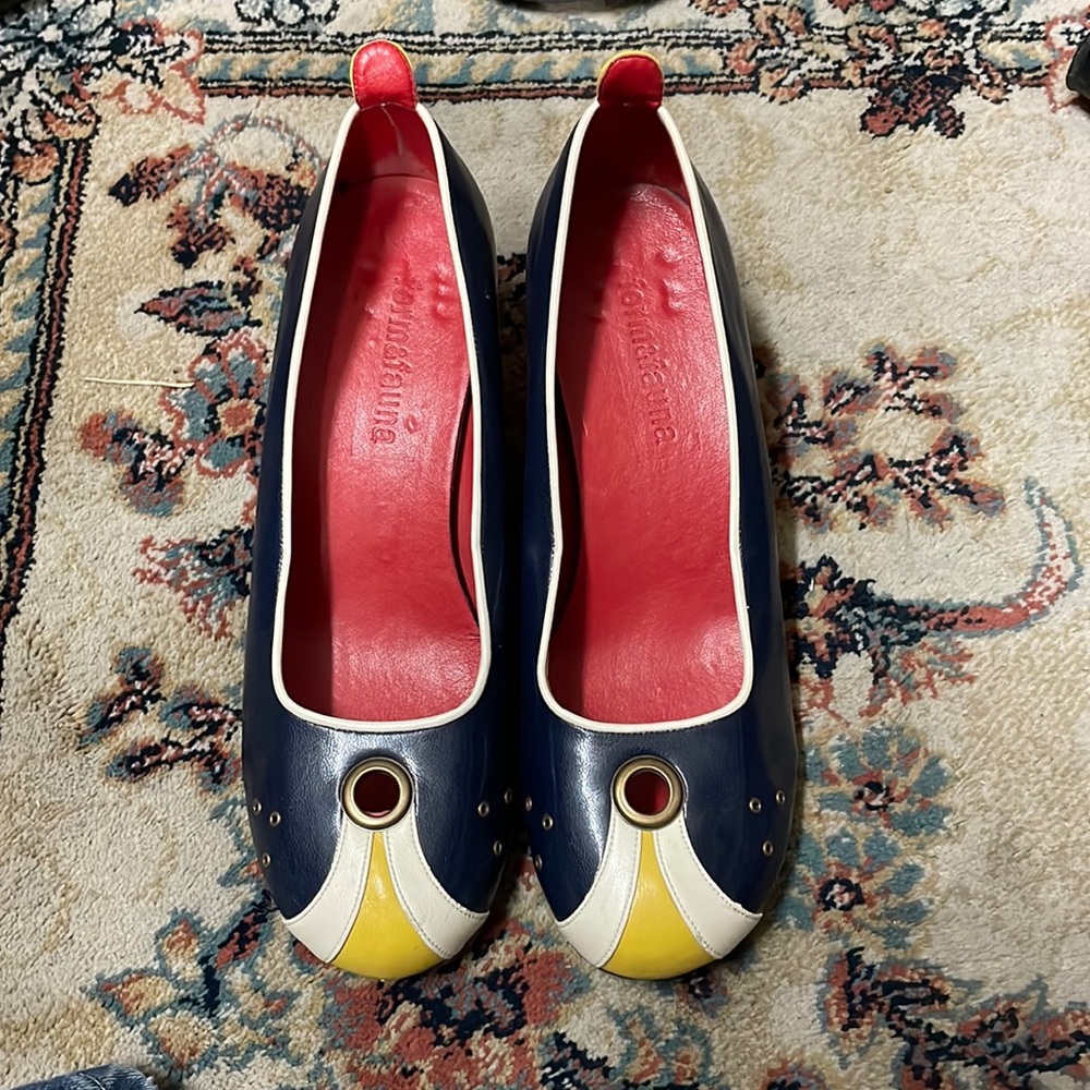 Vegan Leather High Heels